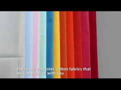 पॉलीकॉटन जेब कपड़े शर्ट कपड़े