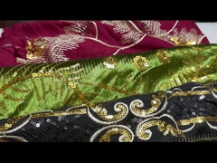 कढ़ाई के कपड़े